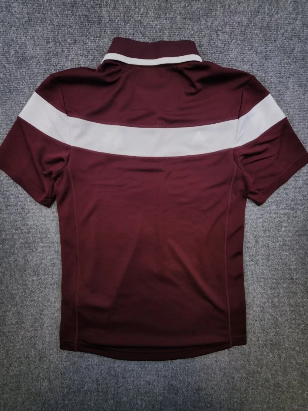 Adidas Climalite Men's Small Texas A&M Red Maroon Short Sleeve Polo Shirt Logo